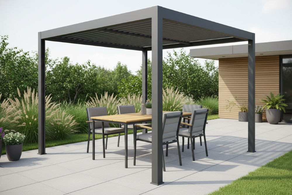 Halmar Zahradní stůl Athena 24513 Teak 140 x 80 cm final 88